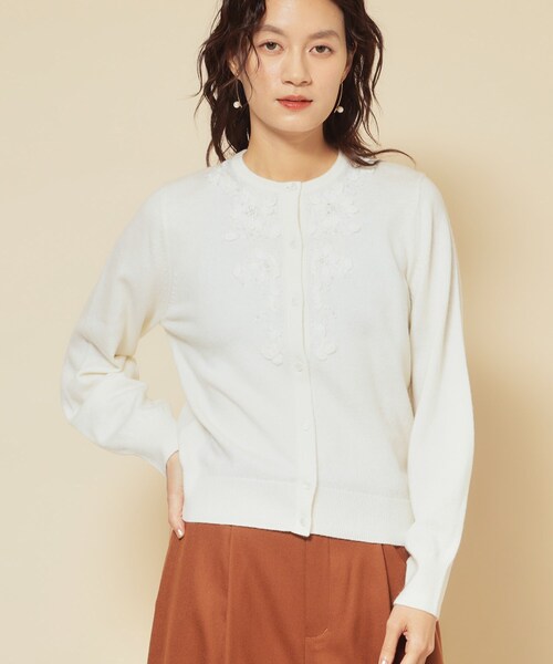 ウナ様 カーディガン 白 SunaUna（スーナウーナ） カーディガン 「SS〜Lサイズ展開／クラフト