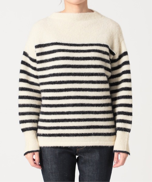 「IENA LA BOUCLE」 長袖ニット FREE ホワイト レディース_画像3