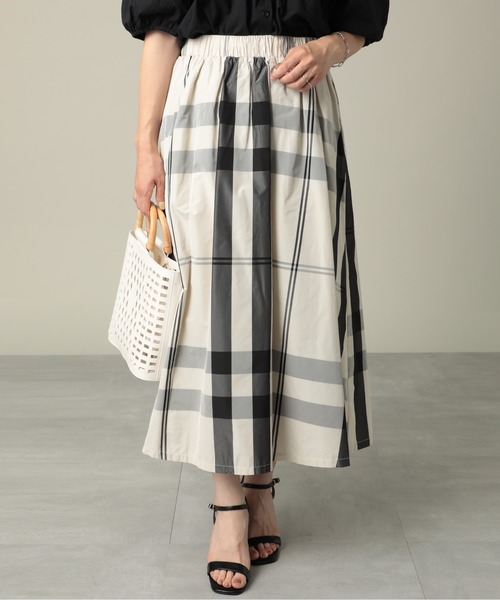 「MAISON BREEZE」 スカート M ベージュ レディース_画像2