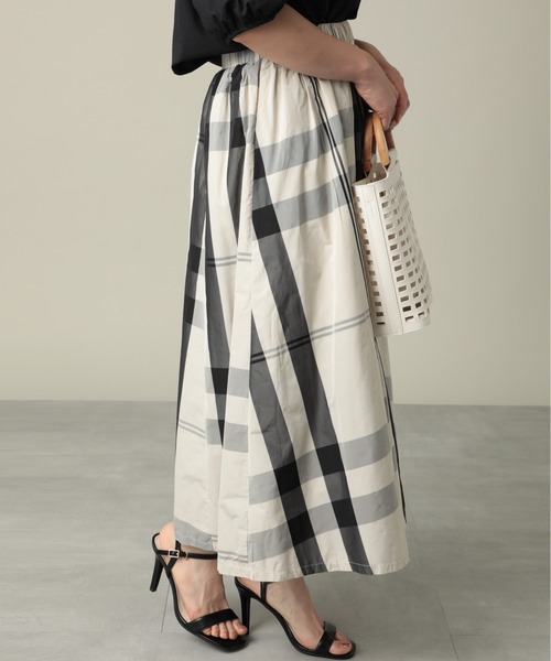 「MAISON BREEZE」 スカート M ベージュ レディース_画像3