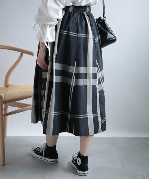 「MAISON BREEZE」 スカート M ベージュ レディース_画像7