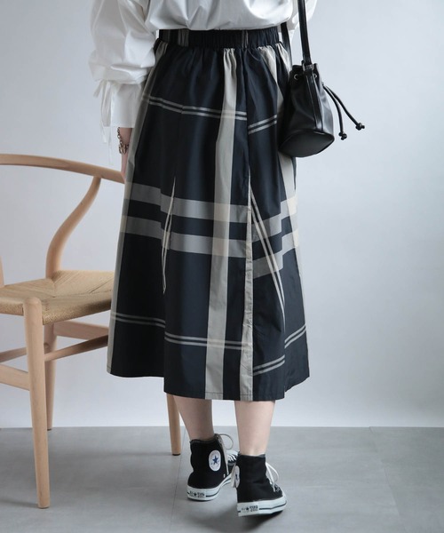 「MAISON BREEZE」 スカート M ベージュ レディース_画像8