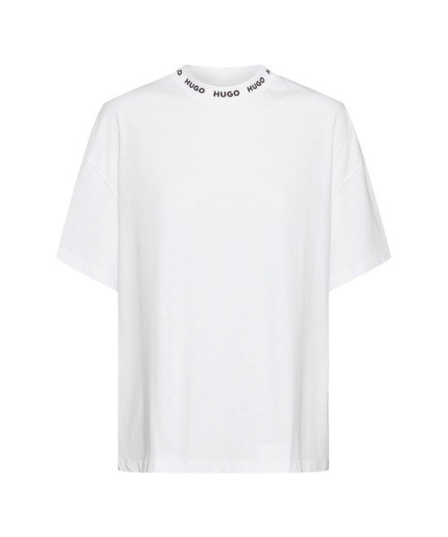 「HUGO」 半袖Tシャツ M ホワイト レディース_画像5