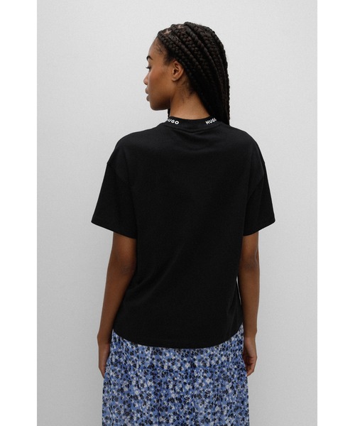 「HUGO」 半袖Tシャツ M ホワイト レディース_画像6