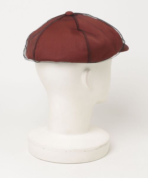 「CA4LA」 キャスケット - ブラウン レディース_画像2