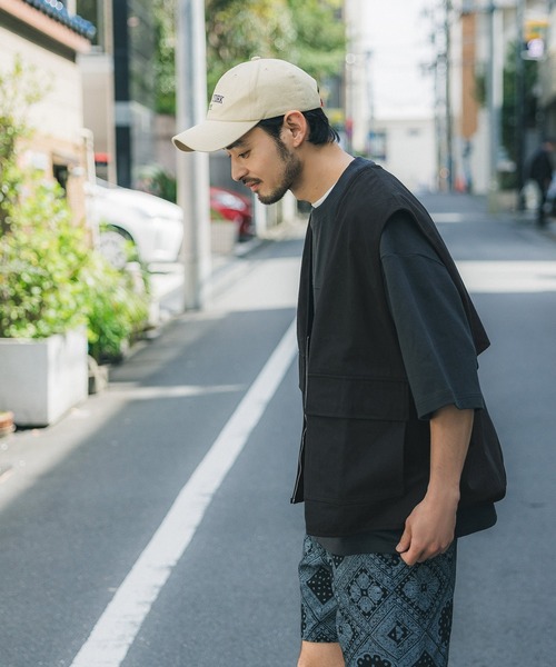 「coca（coca）」 ベスト M カーキ メンズ_画像3