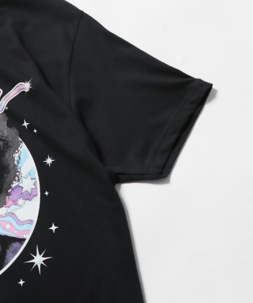 「ROOPTOKYO」 「AMERICAN CLASSICS」半袖Tシャツ L ブラック メンズ_画像3