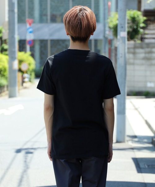 「ROOPTOKYO」 「AMERICAN CLASSICS」半袖Tシャツ L ブラック メンズ_画像9