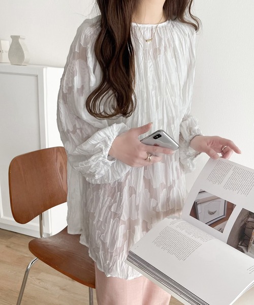 「classicalelf」 長袖ブラウス MEDIUM ホワイト レディース_画像5