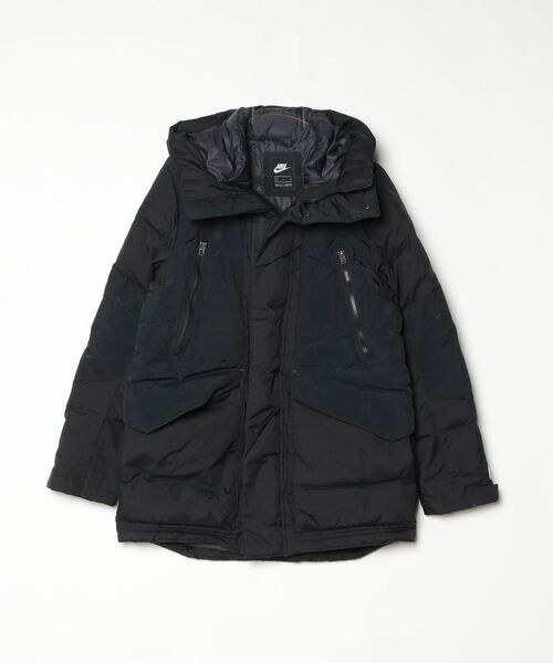 NIKE（ナイキ） ダウンジャケット MEDIUM ブラック メンズ : ZOZOTOWN