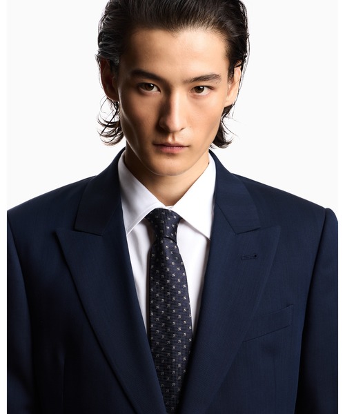 EMPORIO ARMANI ネクタイ 「エンポリオ アルマーニ」ネクタイ ピュア
