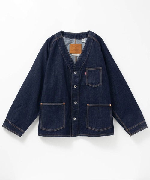 Levi's（リーバイス） デニムジャケット L ネイビー メンズ : ZOZOTOWN