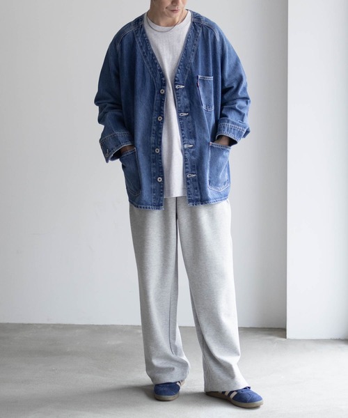 「Levi's」 デニムジャケット L ネイビー メンズ_画像2