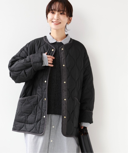 JOURNAL STANDARD relume ブラック ノーカラーコート JOURNAL STANDARD relume（ジャーナルスタンダード レリューム） ノー