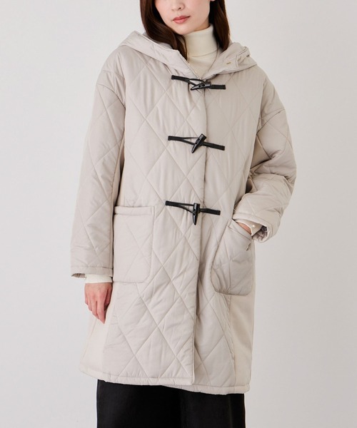 12-12 GALLOTTI ギャロッティオールレザーダッフルコート JAYRO（ジャイロ） ダッフルコート コート 中綿キルトダッフルコート