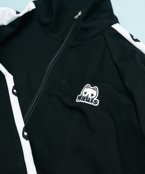 Hauls セットアップジャージ FREE ブラック レディース : ZOZOTOWN