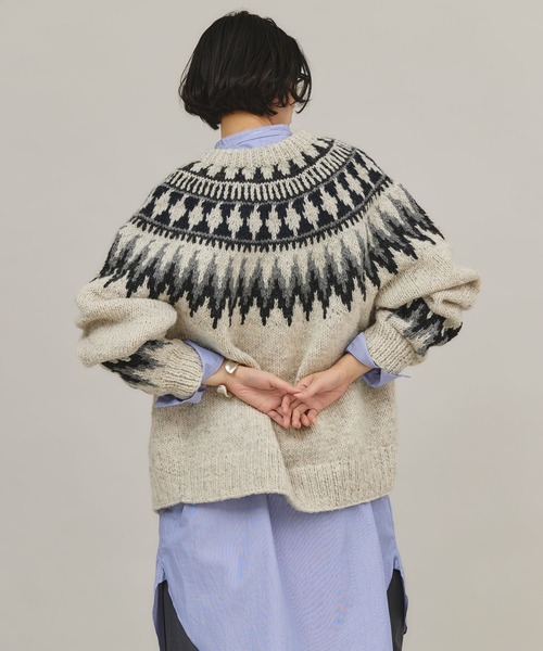 Curensology（カレンソロジー） ニットカーディガン FREE ネイビー