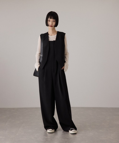 ADAM ET ROPE'（アダムエロペ） オールインワン 「サステナブル」ジレ