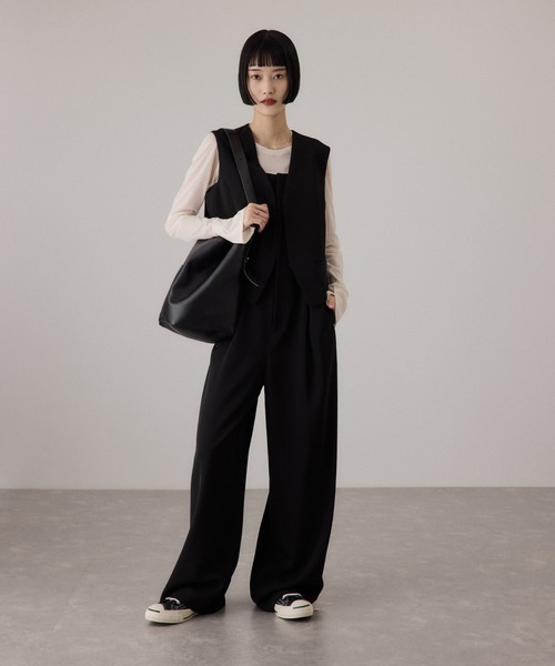 ADAM ET ROPE'（アダムエロペ） オールインワン 「サステナブル」ジレ