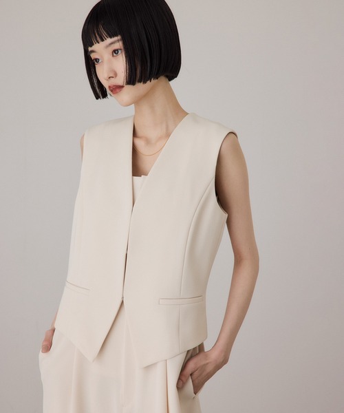 ADAM ET ROPE'（アダムエロペ） オールインワン 「サステナブル」ジレ