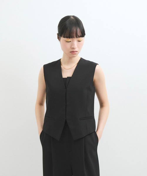 ADAM ET ROPE'（アダムエロペ） オールインワン 「サステナブル」ジレ