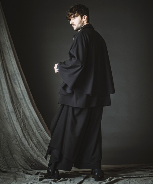 NO ID.（ノーアイディー） ワイドパンツ スラックス 「NO ID.」Layered
