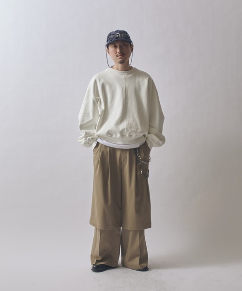 Lui's（ルイス） パンツ SURJENT レイヤードパンツ メンズ : ZOZOTOWN