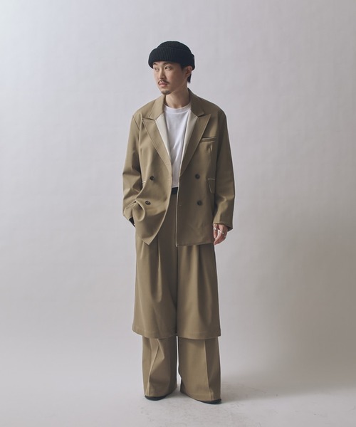 Lui's（ルイス） ワイドパンツ パンツ SURJENT レイヤードパンツ