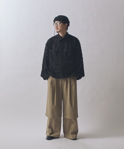 Lui's（ルイス） パンツ SURJENT レイヤードパンツ メンズ : ZOZOTOWN