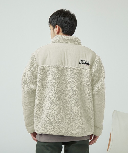 「FIRST DOWN」 ブルゾン S ベージュ メンズ_画像5