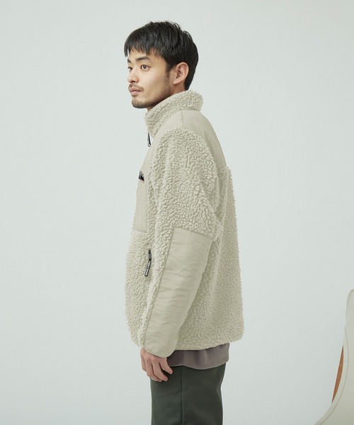 「FIRST DOWN」 ブルゾン S ベージュ メンズ_画像6