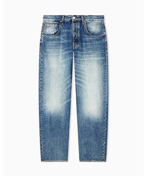ジーンズ 「A|X アルマーニ エクスチェンジ」ブルーウォッシュ バギーデニムパンツ_J83 BAGGY メンズの画像