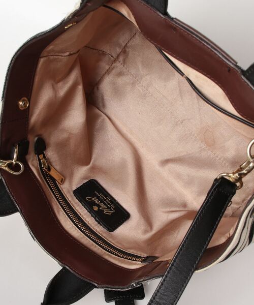 「MUVEIL」 2WAYバッグ - ブラック レディース_画像2