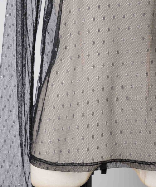 「J1U by LA BELLE ETUDE」 長袖カットソー FREE ホワイト レディース_画像6