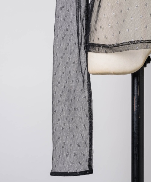 「J1U by LA BELLE ETUDE」 長袖カットソー FREE ホワイト レディース_画像7