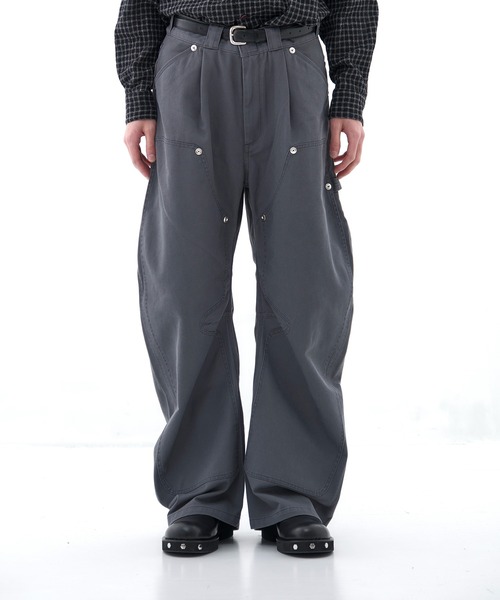 CONZ チノパン Dickies×CONZ DOUBLE KNEE CURVED LEG PANTS メンズ