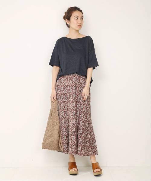 「Mature Framework」 フレアスカート 38 ブラック レディース_画像2