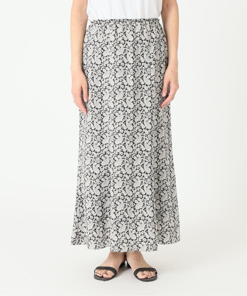 「Mature Framework」 フレアスカート 38 ブラック レディース_画像4