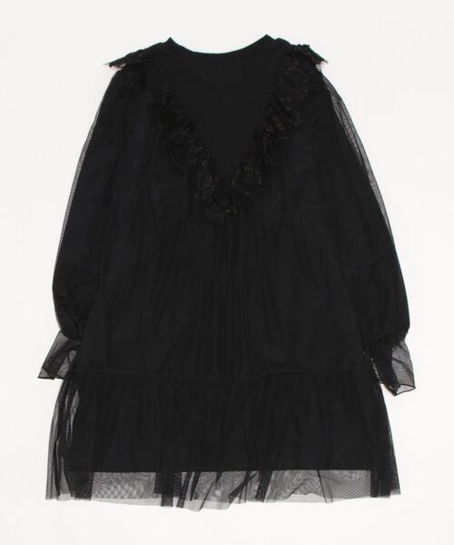 「jouetie」 半袖ワンピース MEDIUM ブラック レディース_画像2