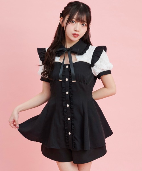 「Secret Honey」 セットアップ MEDIUM ブラック レディース