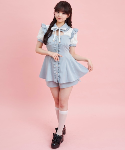 「Secret Honey」 セットアップ MEDIUM ブラック レディース_画像2