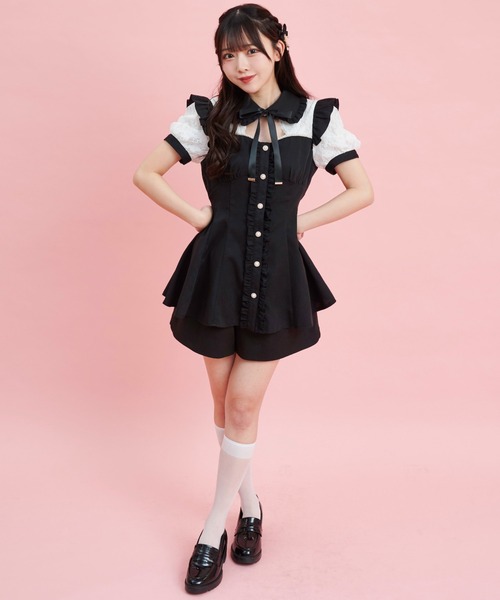 「Secret Honey」 セットアップ MEDIUM ブラック レディース_画像5