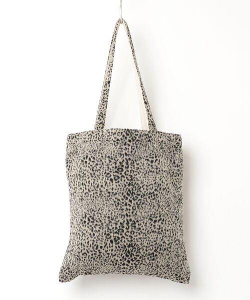 「Uhr」 レオパードトートバッグ - ベージュ レディース_画像2