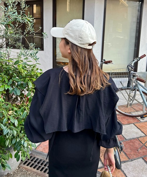 「prose verse」 ボレロ フリ- ブラック レディース_画像8