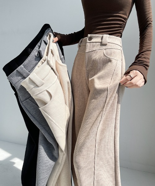 「HANDO」 パンツ XX-LARGE グレー レディース_画像2