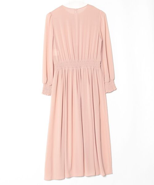 ANAYI（アナイ） 長袖ワンピース 38 ピンク レディース : ZOZOTOWN