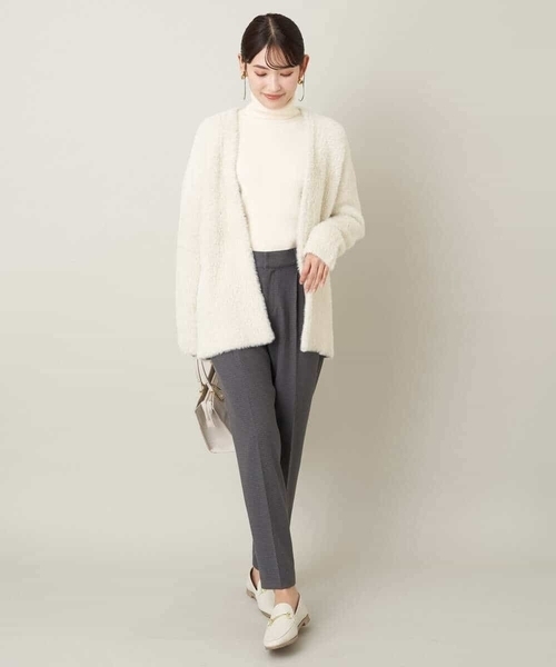 「a.v.v」 スラックス 34 ベージュ レディース_画像8