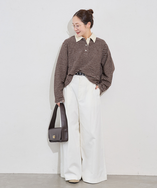 JOURNAL STANDARD（ジャーナルスタンダード） tシャツ パイルボーダー