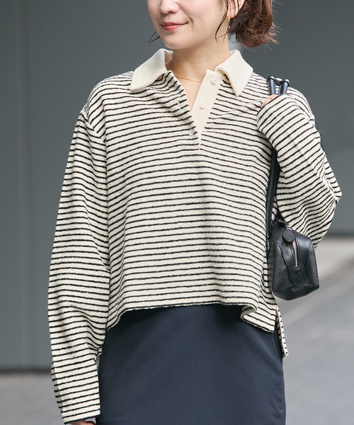 JOURNAL STANDARD（ジャーナルスタンダード） tシャツ パイルボーダー