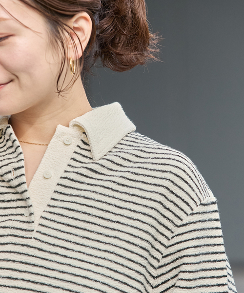 JOURNAL STANDARD（ジャーナルスタンダード） tシャツ パイルボーダー